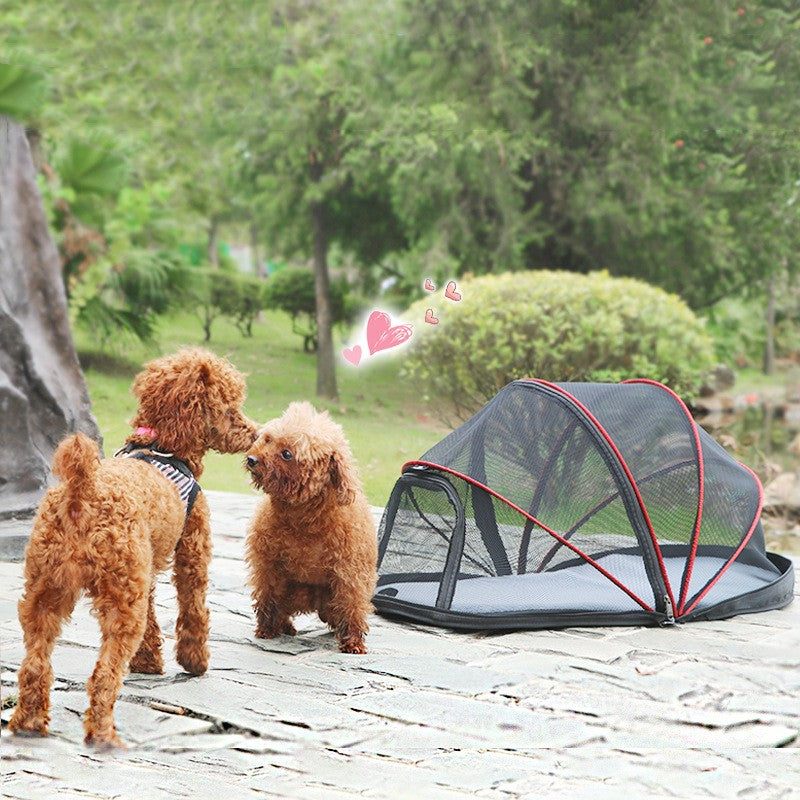 Tente pliable portable pour animaux