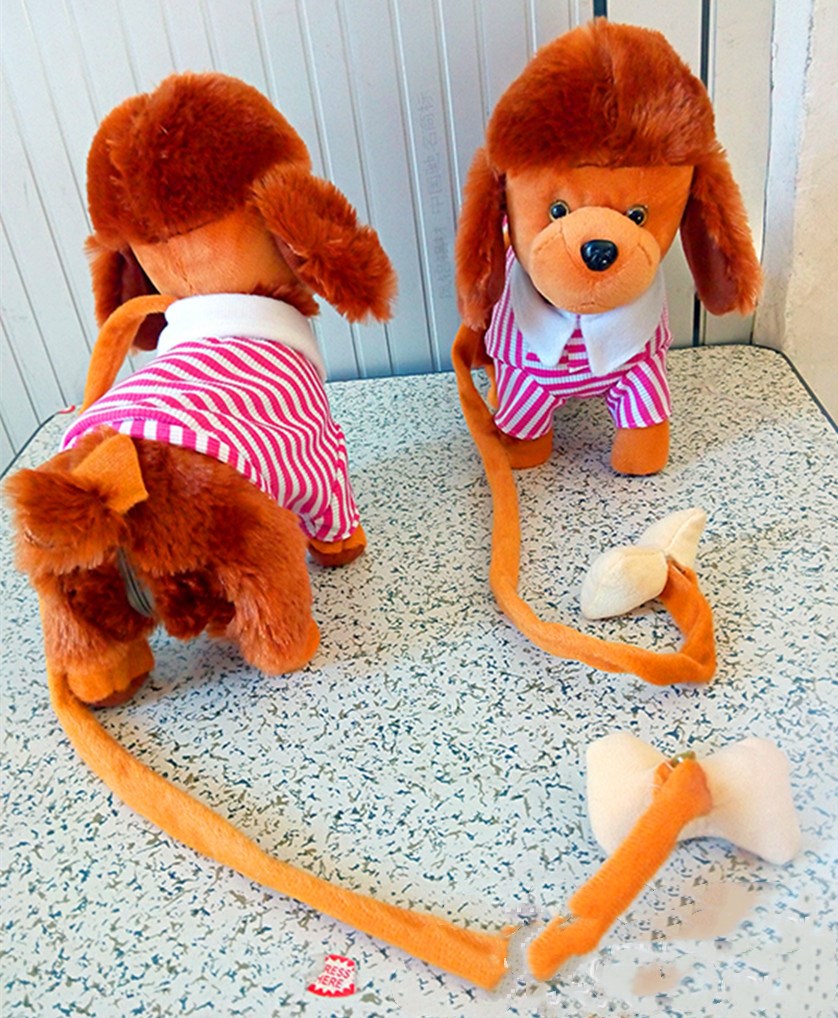 Peluche électrique interactive pour chien